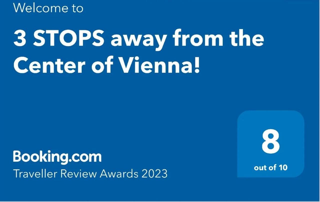 Center ! 3 Stops Away From The Center Of Vienna! Extérieur photo